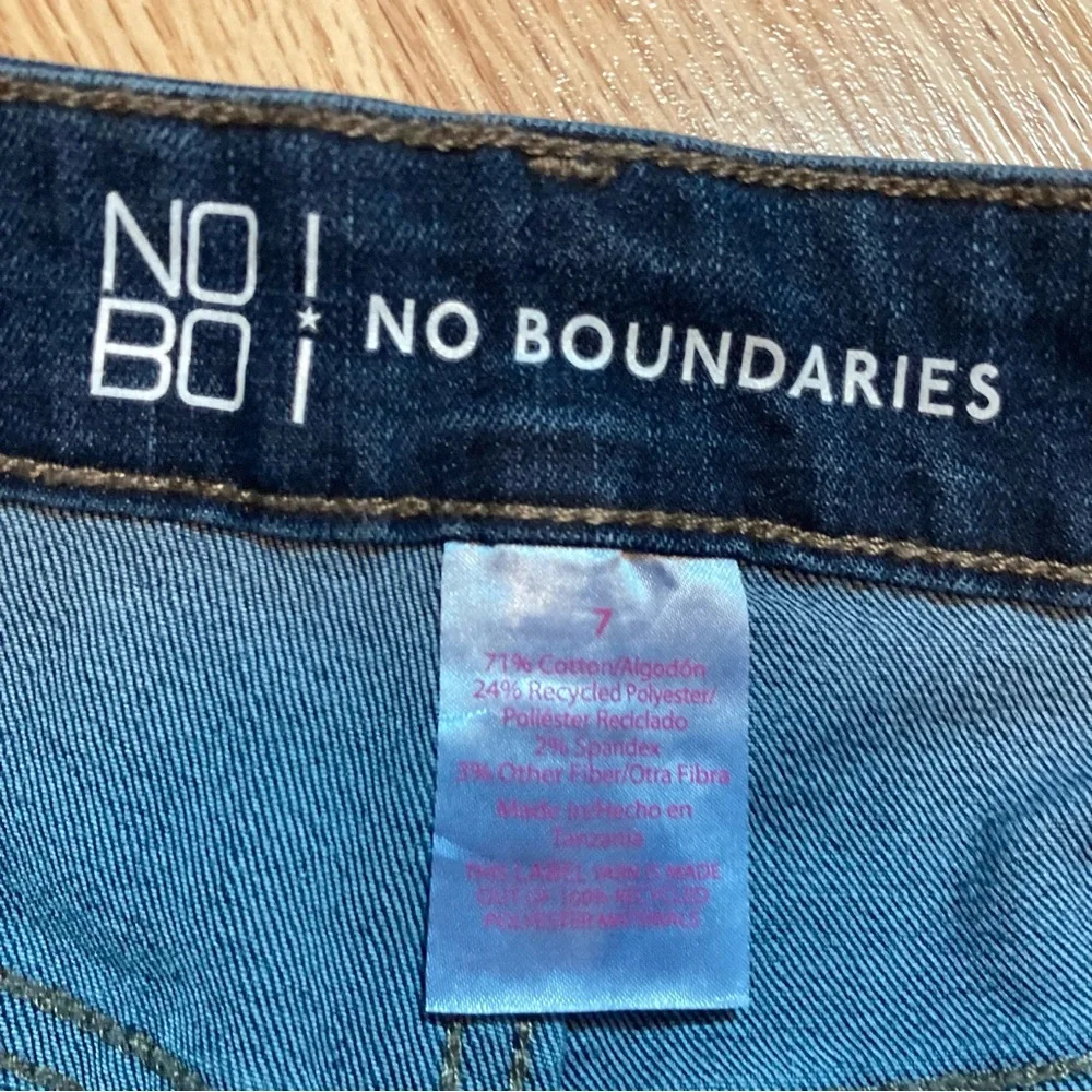NWT‎ No Boundaries denim jean mom shorts 7